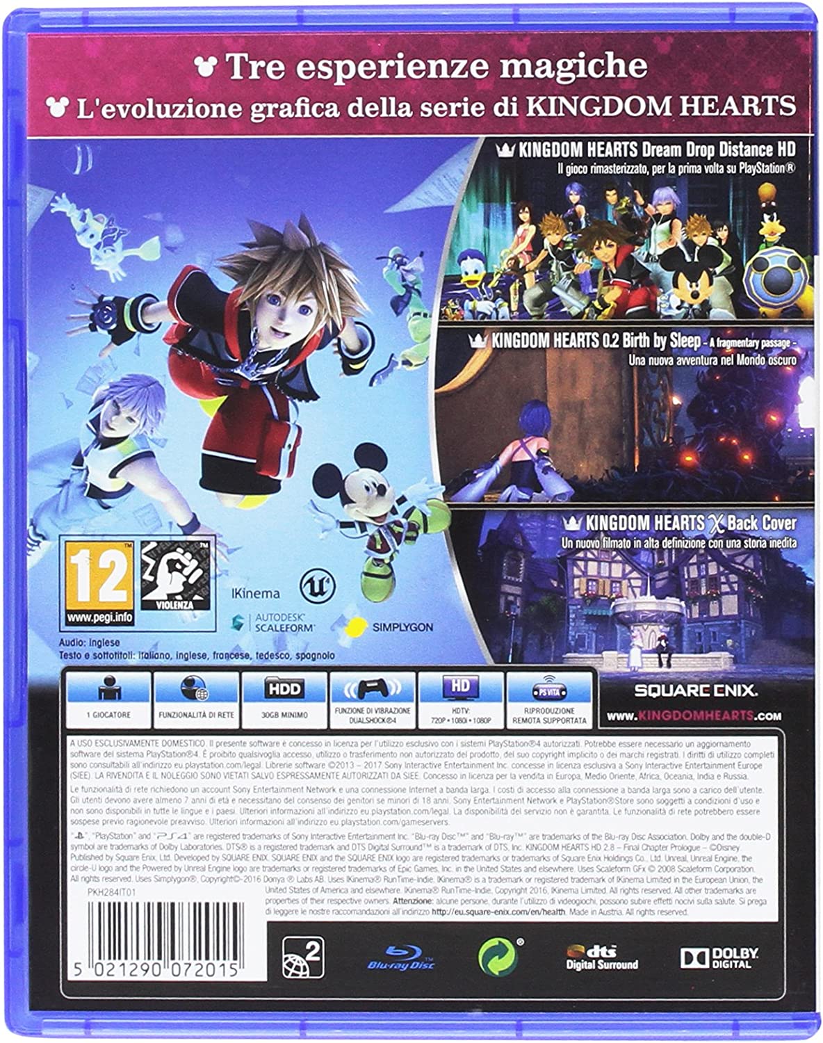 Kingdom Hearts HD 2.8 Final Chapter: Prologue - PlayStation 4