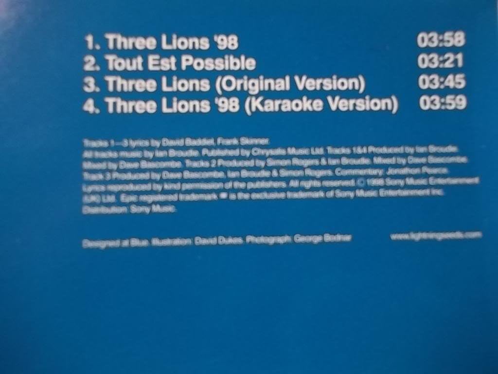Three Lions '98