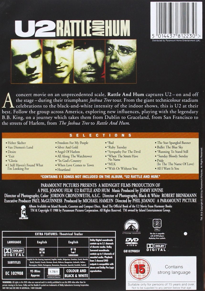 U2 - Rattle and Hum
