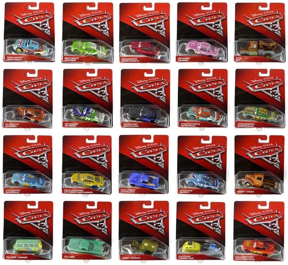 Disney Cars 900 DXV29 Assorted Character Playset