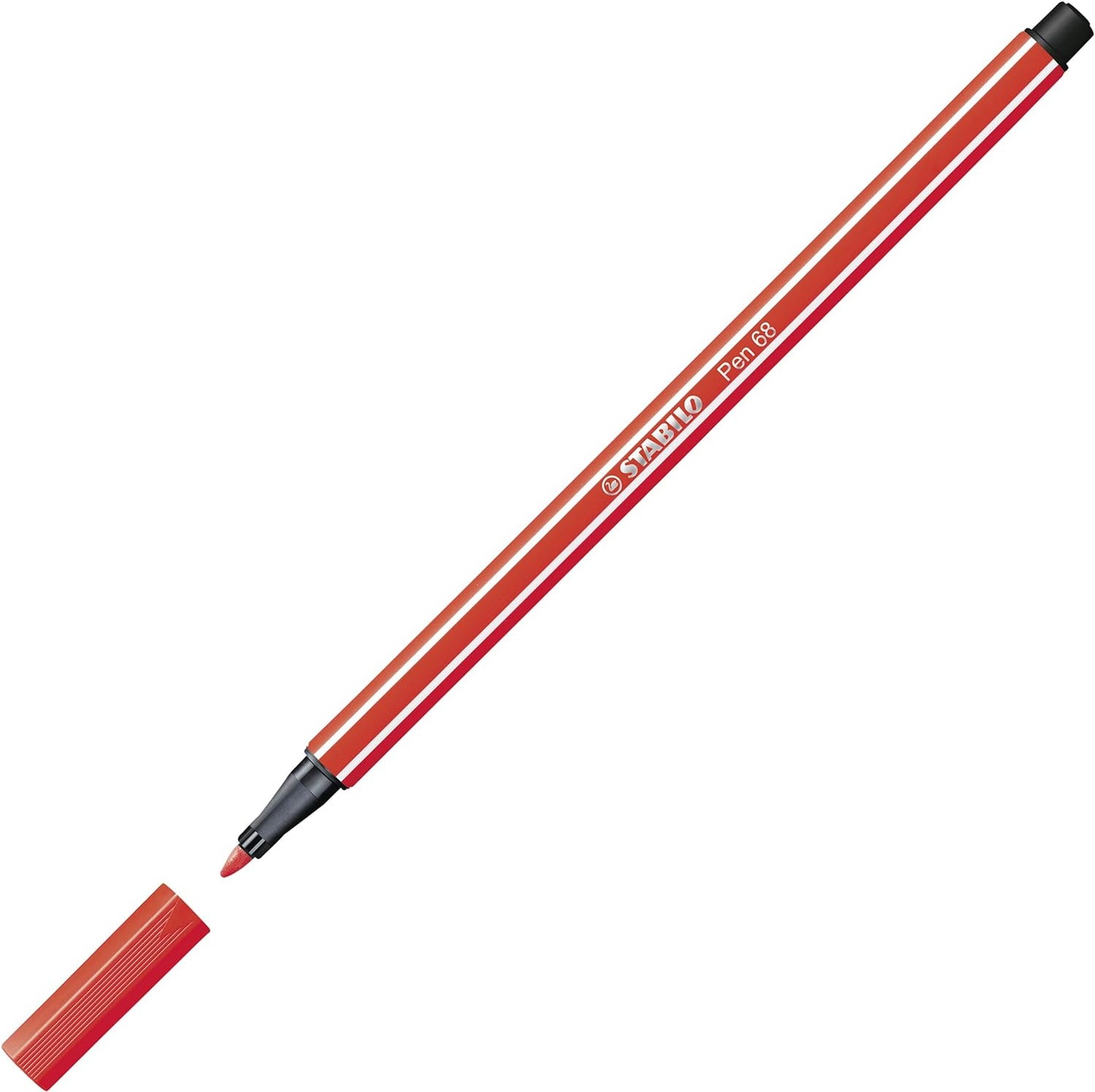 Premium Fibre-Tip Pen - STABILO Pen 68 - Pack of 6 - Neon Colours