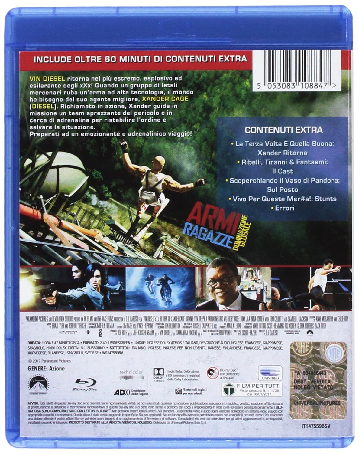 xXx: Return of Xander Cage (IMPORT) (No Dutch version