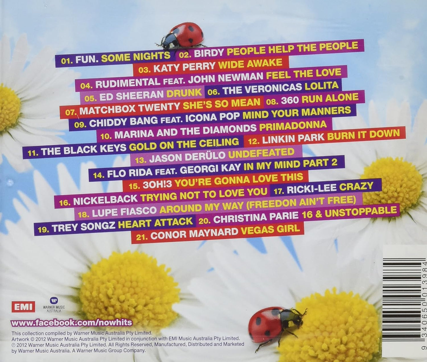 Now the Hits of Spring 2012