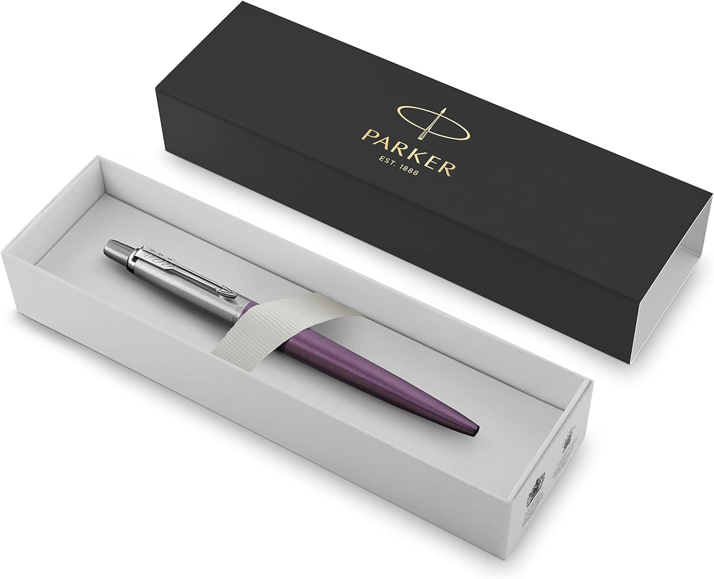 Parker Jotter Ballpoint Pen | Victoria Violet | Medium Point Blue Ink | Gift Box