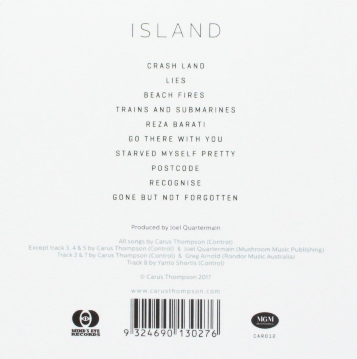 Carus Thompson - Island