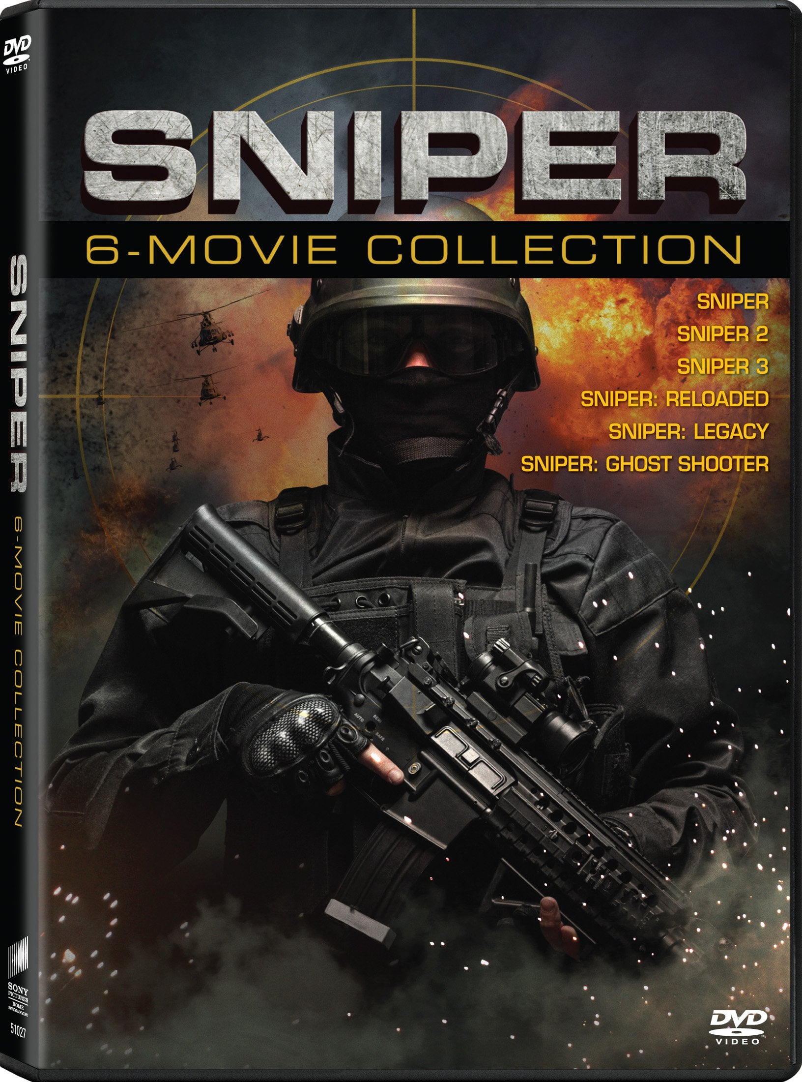 SNIPER / SNIPER 2 / SNIPER 3 / SNIPER: RELOADED - SNIPER / SNIPER 2 / SNIPER 3 / SNIPER: RELOADED (3 DVD)