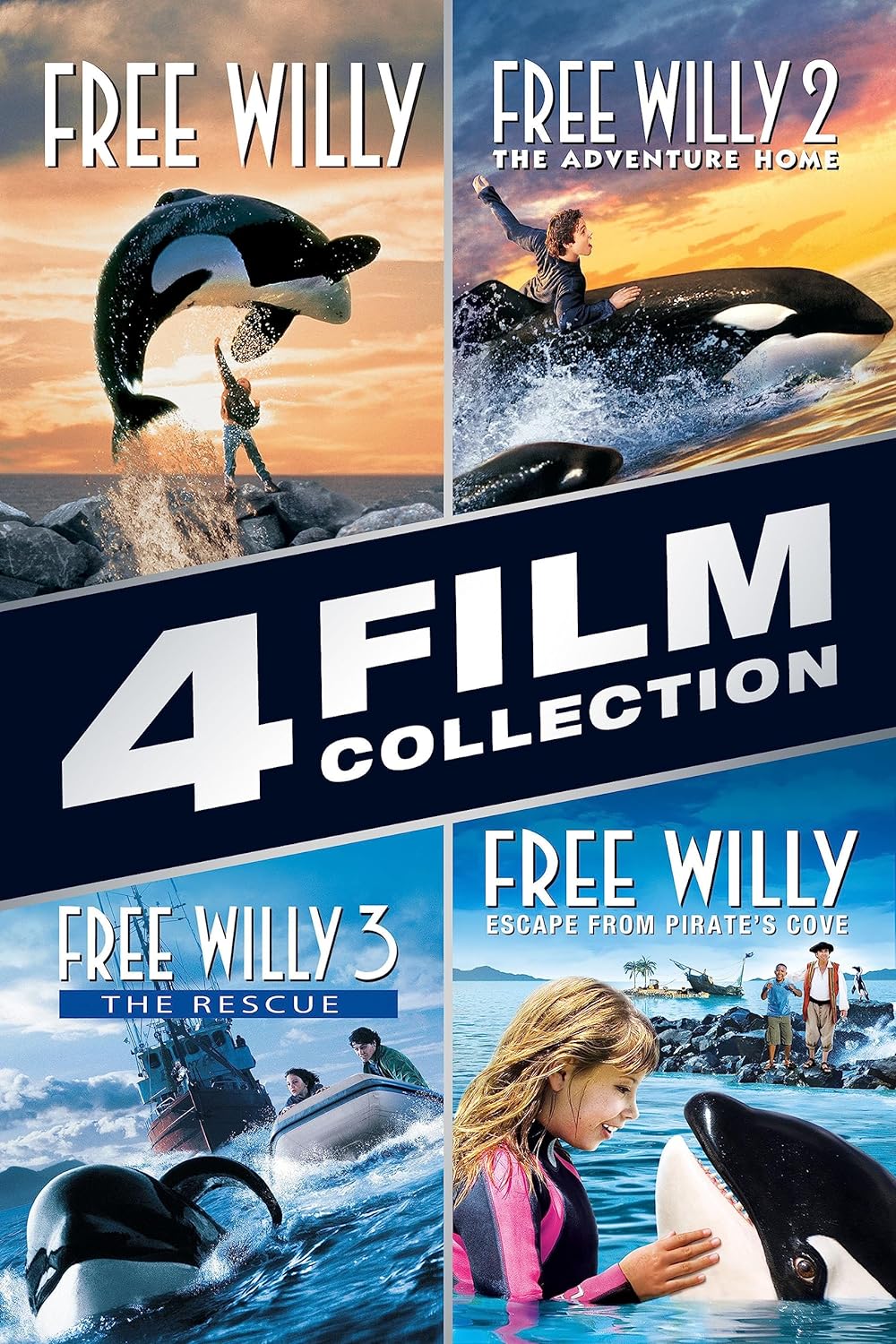 4 Film Favorites Free Willy Collection