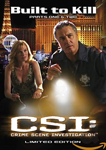 CSI - Crime Scene Investigation - Season 7 special: Built To Kill - 3D hologram steel case DVD Box set - limited edition