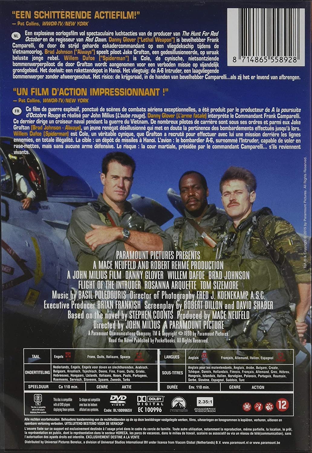 DVD - Flight of the intruder (1 DVD