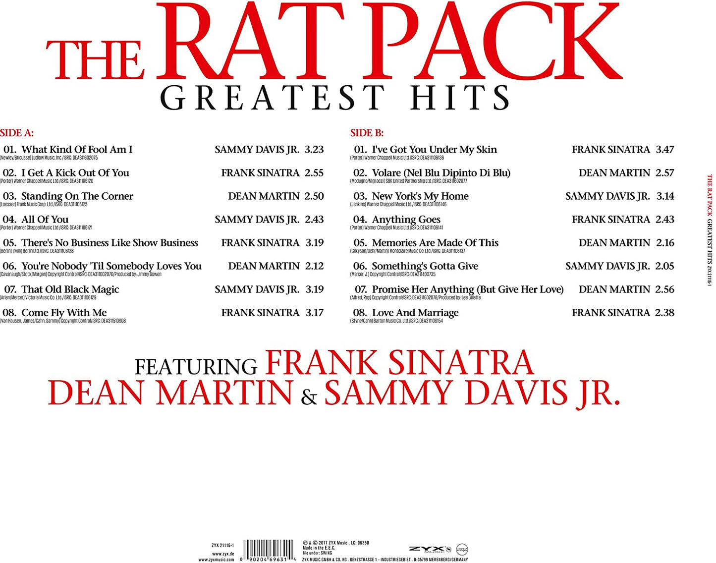 The Rat Pack-Greatest Hits