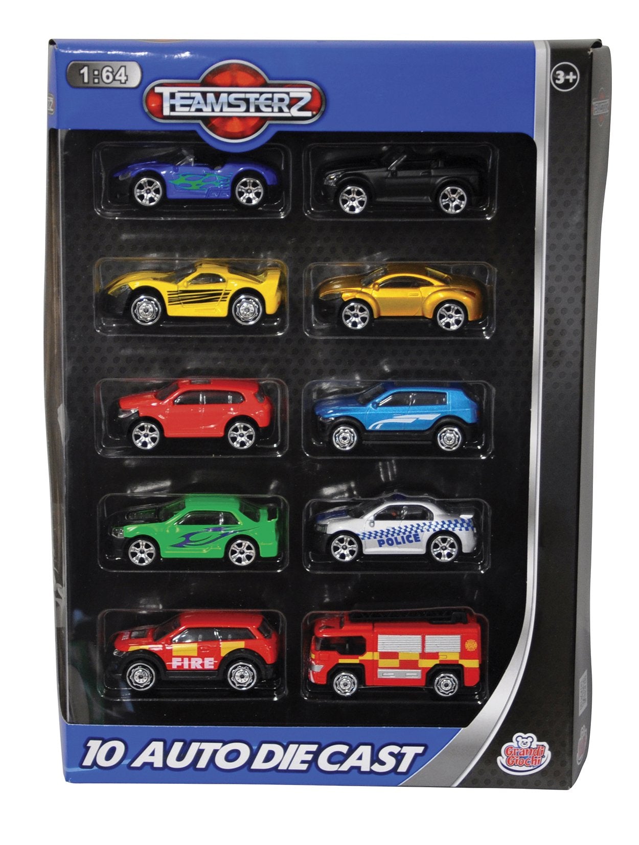 Teamsterz: Auto Die Cast - Confezione 10 Pz