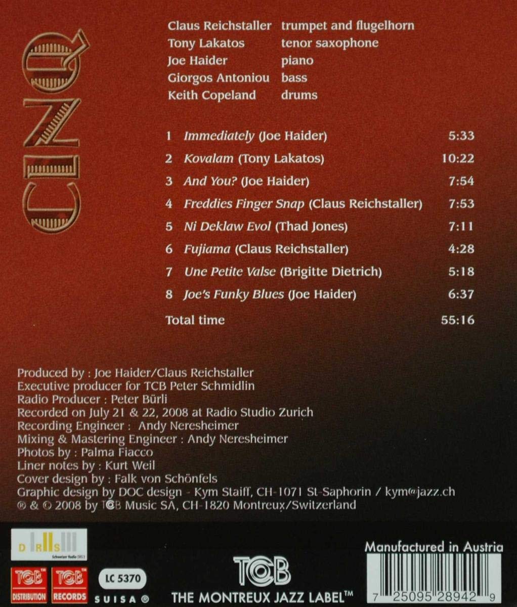 Cinq Ft. Reichstaller / Lakatos / H - Cinq