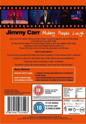 Jimmy Carr: Making People Laugh