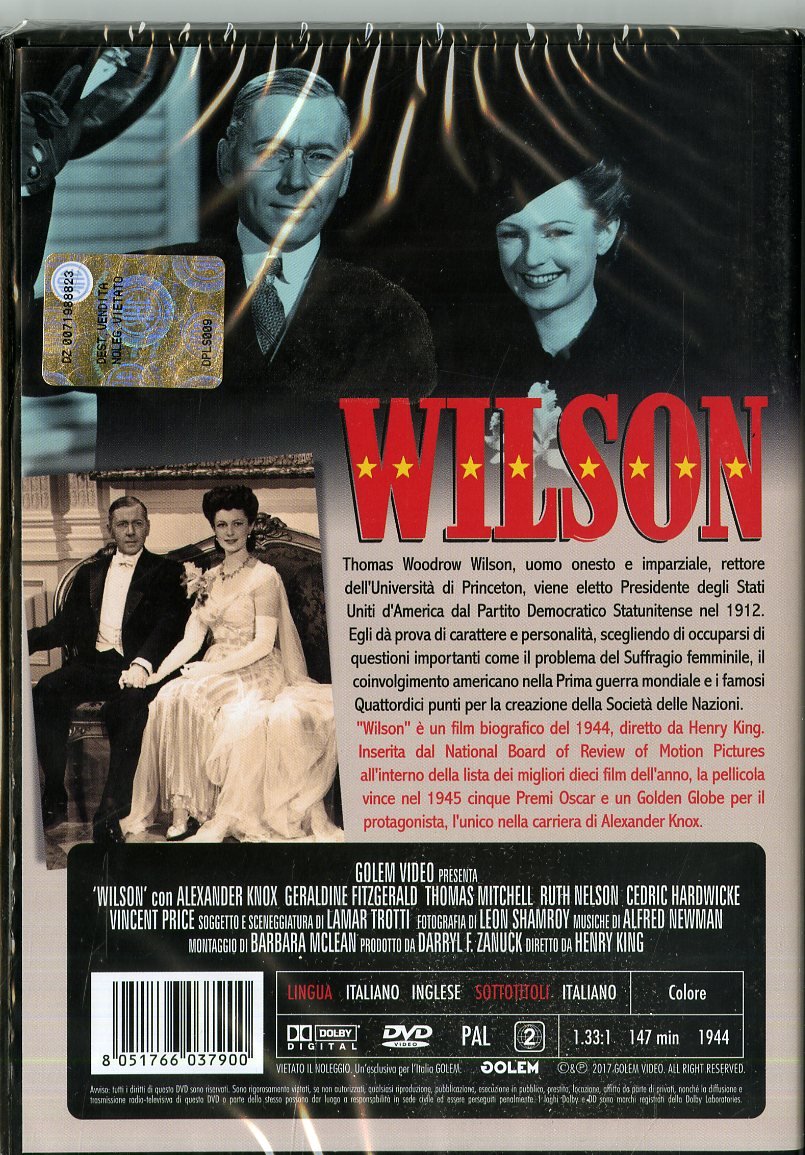 wilson DVD Italian Import