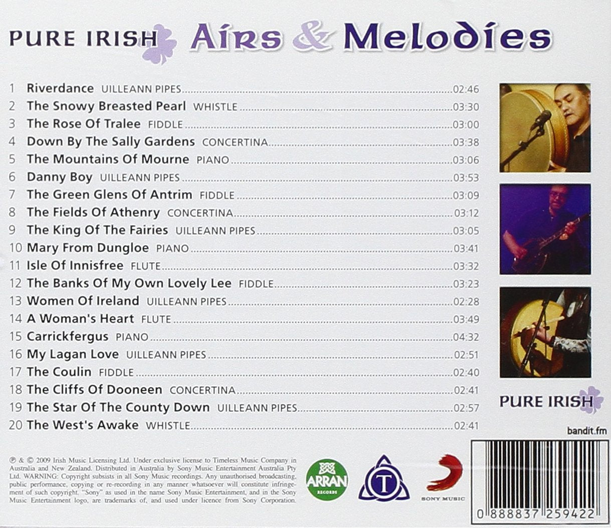 Pure Irish Airs & Melodies