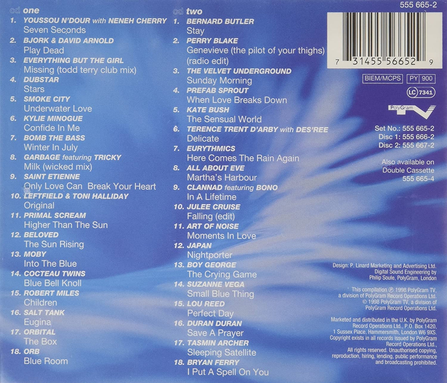 Into the Blue - 36 Atmospheric Tracks