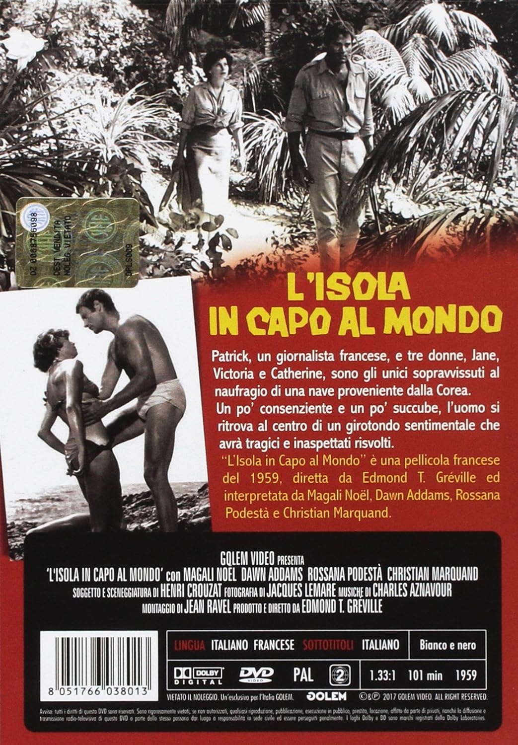 Dvd - Isola In Capo Al Mondo (L') (1 DVD