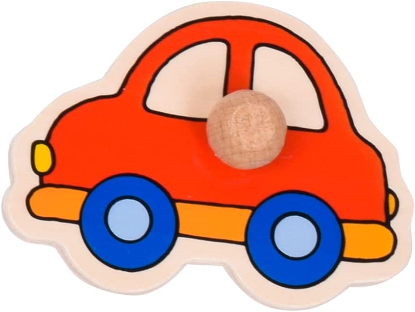 Goki- Puzzles de Madera Encaje Viaje, Basic, Multicolor (57547