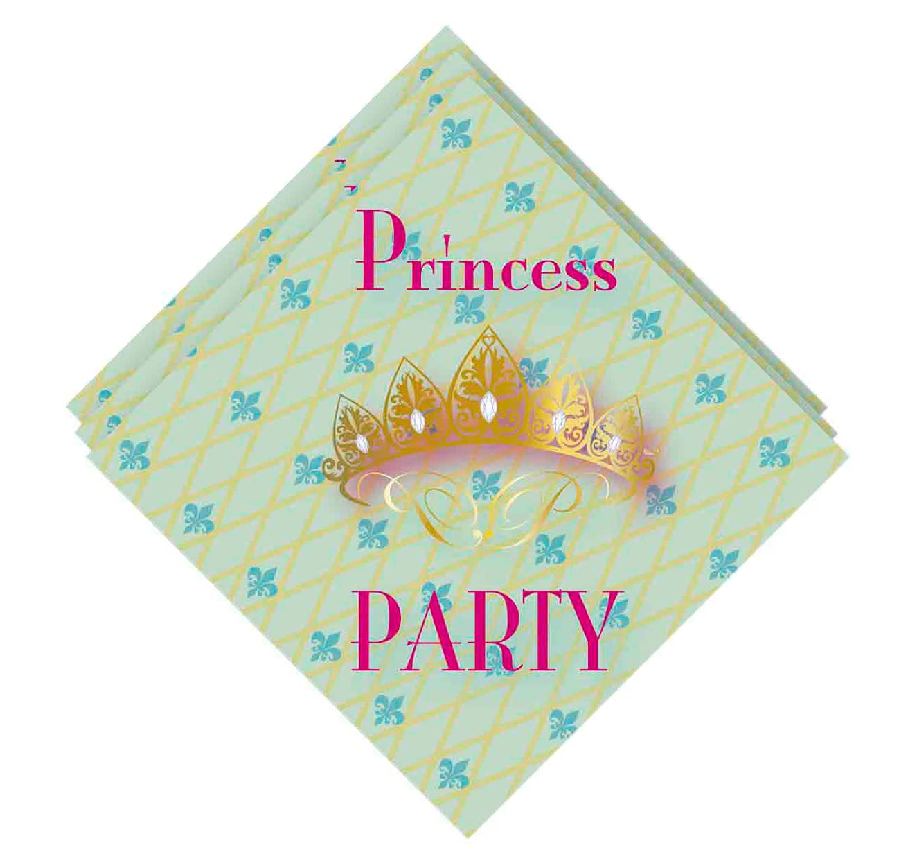Servetten Princess Party 20st.