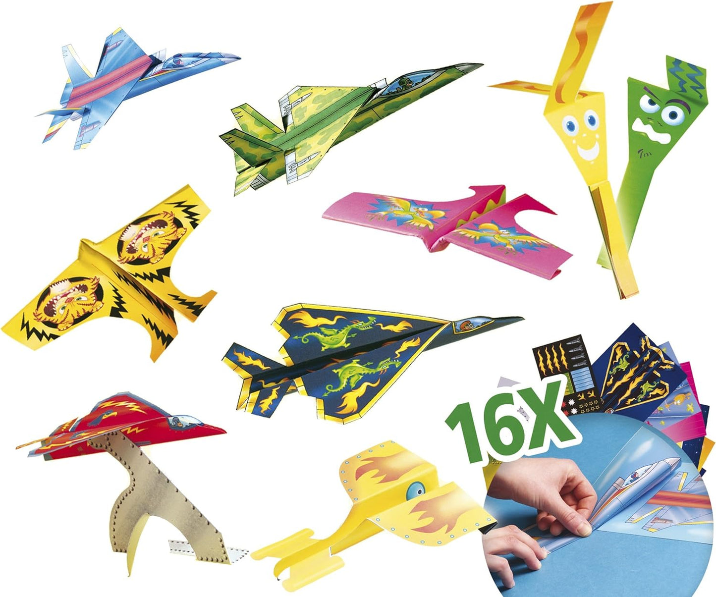 Paper Folding Set Aeroplanes