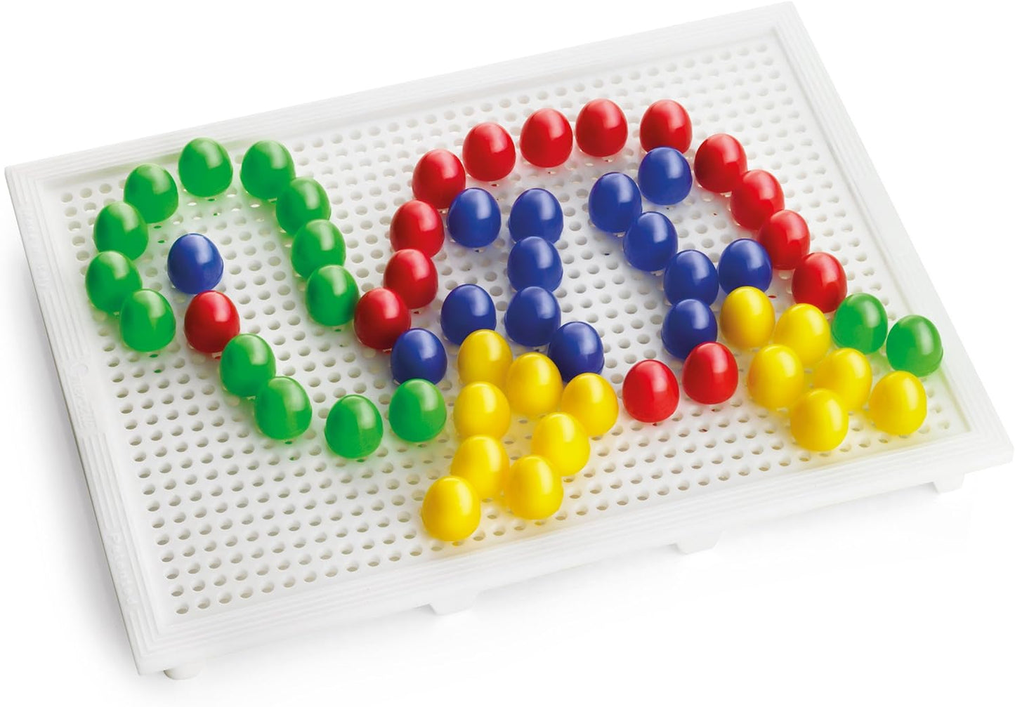 Quercetti 2123 Game Quercetti-2123 FC Basic diameter pegs 15-Kids' Mosaic Kits, Multicolor