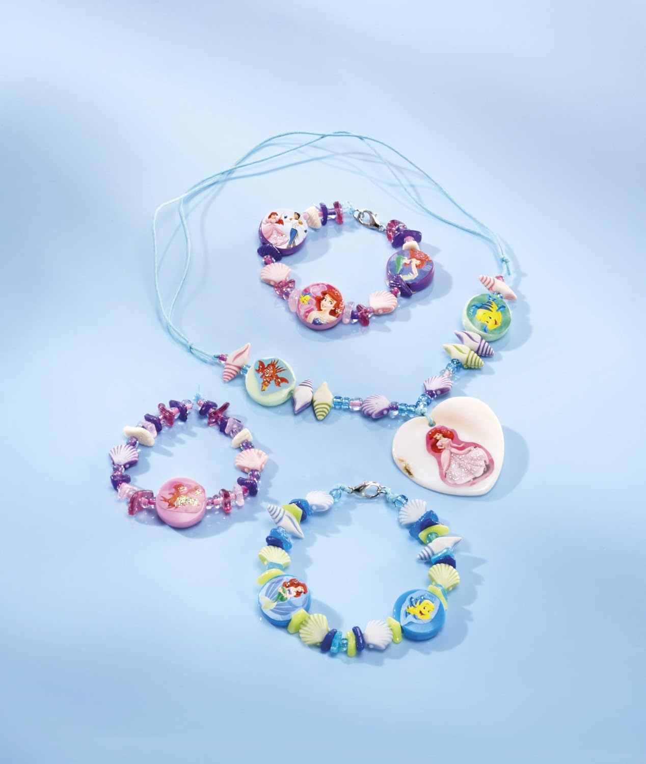 Totum 044005 Disney Princess Jewelry Craft Set, Multicolor, One Size