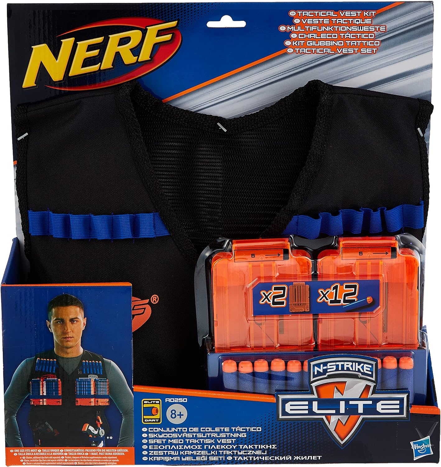 Hasbro Nerf A0250148 - N-Strike Elite Battle vest, Nerf Accessoires