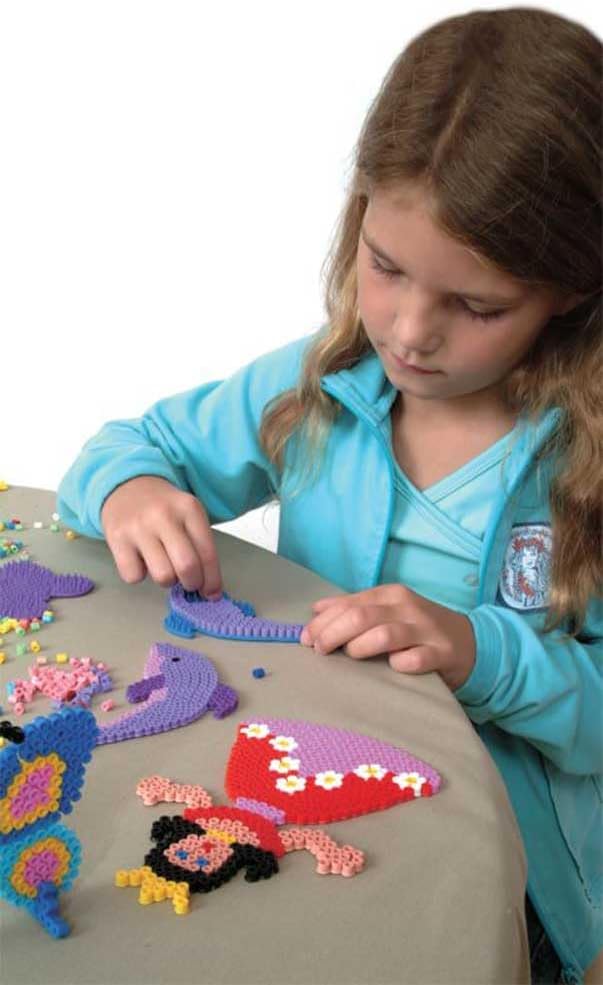 Hama Beads Bag | Approx. 3000 Midi Fuse Beads | Mosaic Decoration Arts & Craft for Creative Children Ages 5+ | Mix 90
