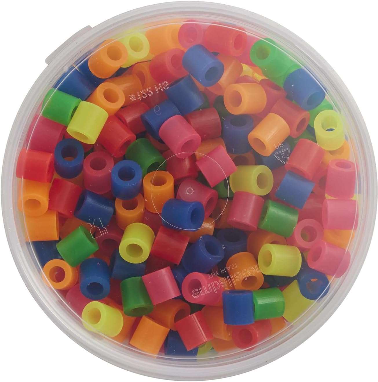Hama Maxi Pot 600 perles néon Color Actividades Creativas, Multicolor (161-08572.00