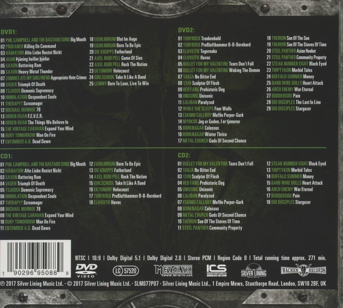 LIVE AT WACKEN 2016 - 27 YEARS