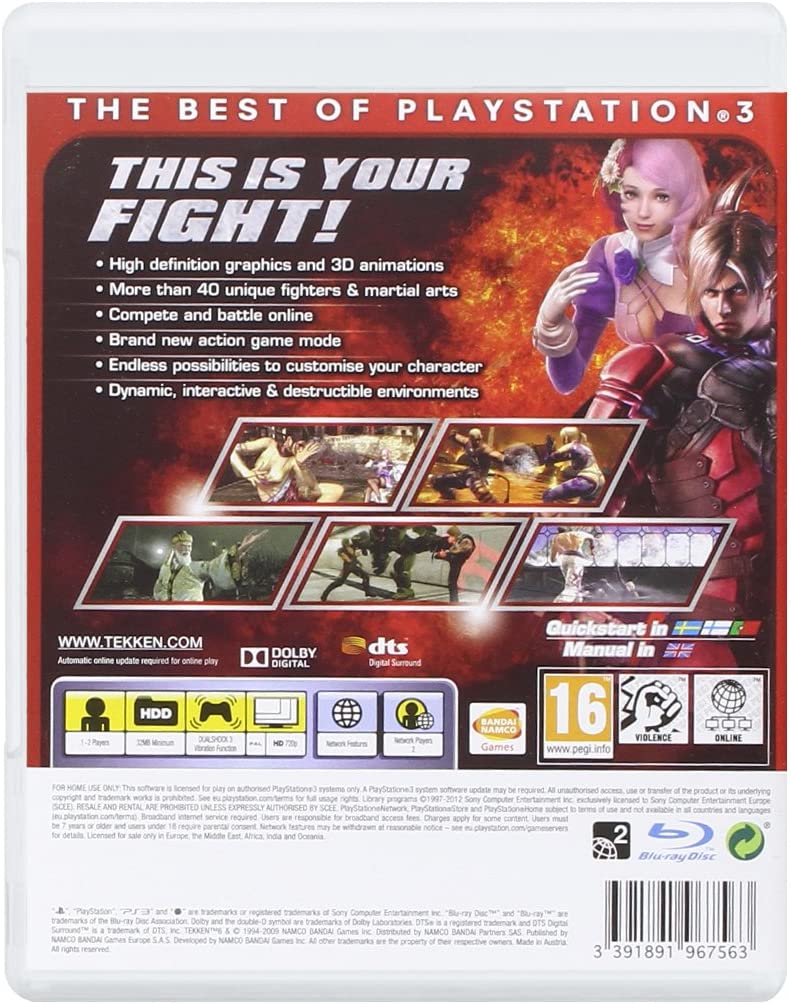 Tekken 6 Essentials (PS3) (UK IMPORT
