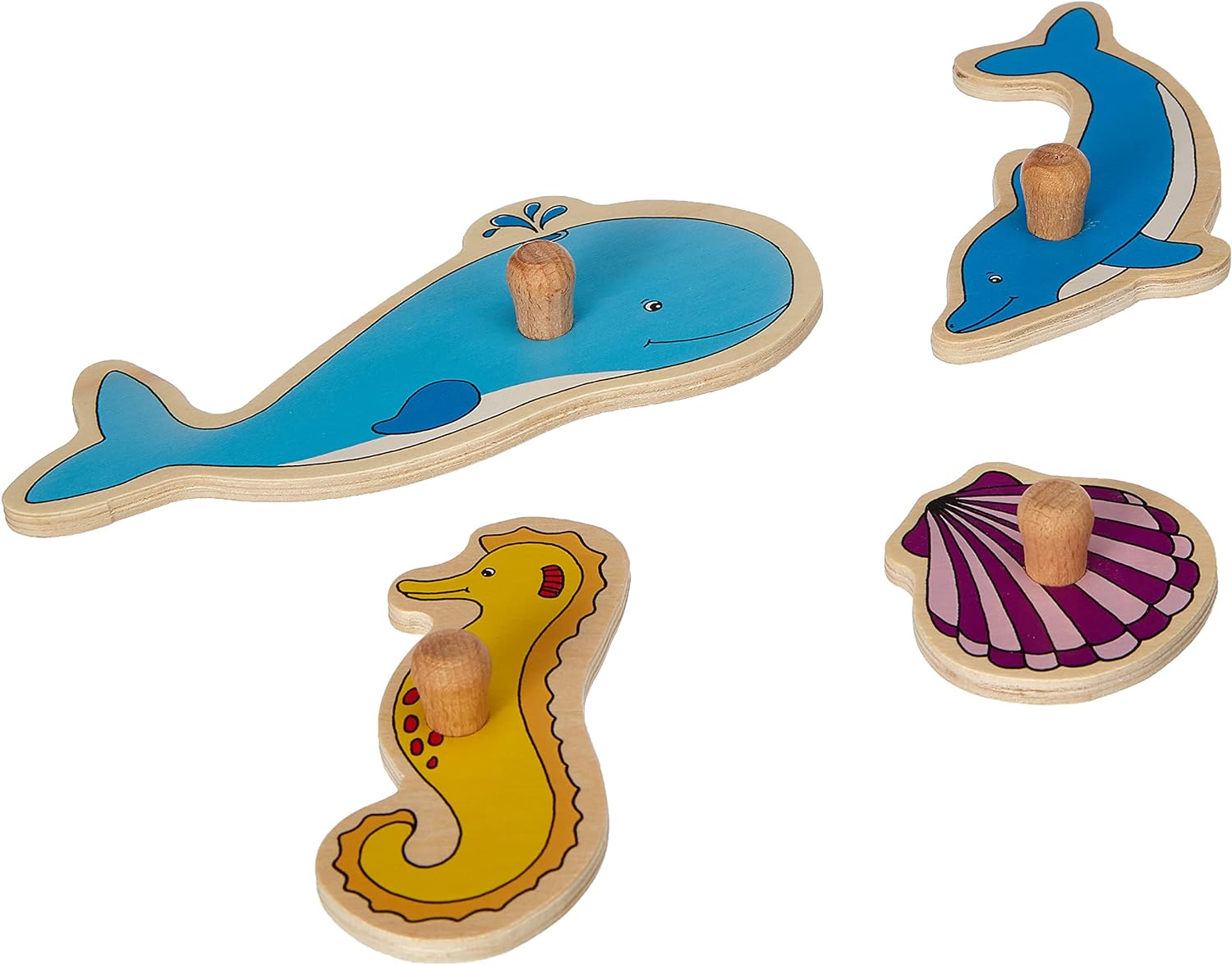 GoKi Wooden Underwater World Puzzle