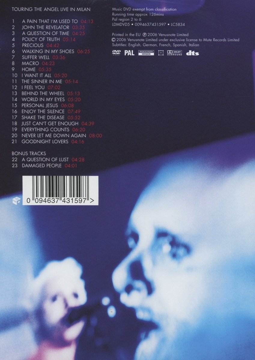 Touring The Angel: Live In Milan