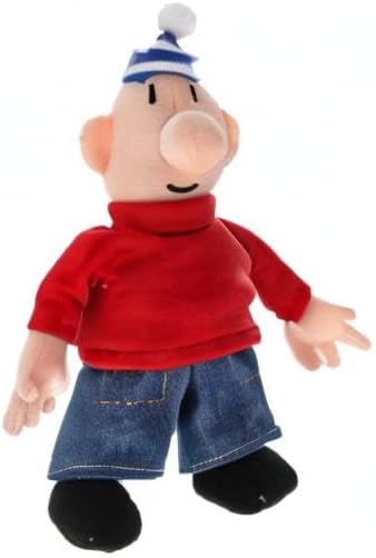 Pat and Mat Pluche Doll Red 18 cm