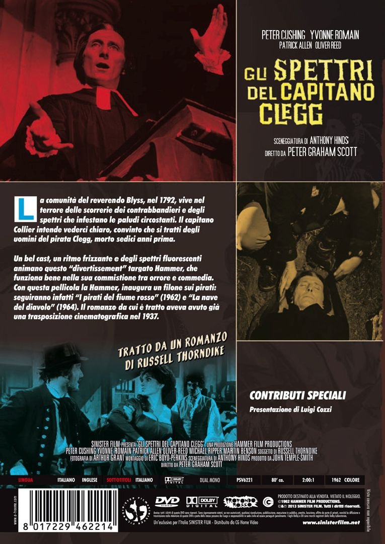 gli spettri del capitano clegg dvd Italian Import