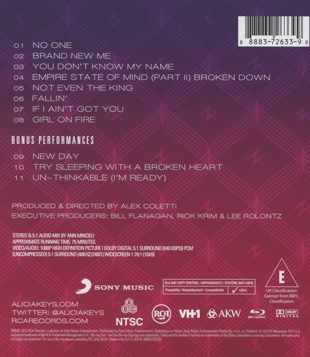 Alicia Keys - VH1 Storytellers