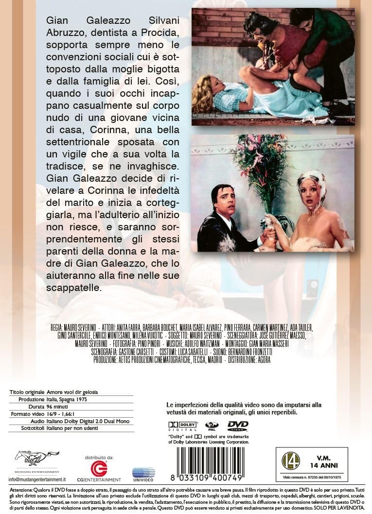 amore vuol dire gelosia DVD Italian Import