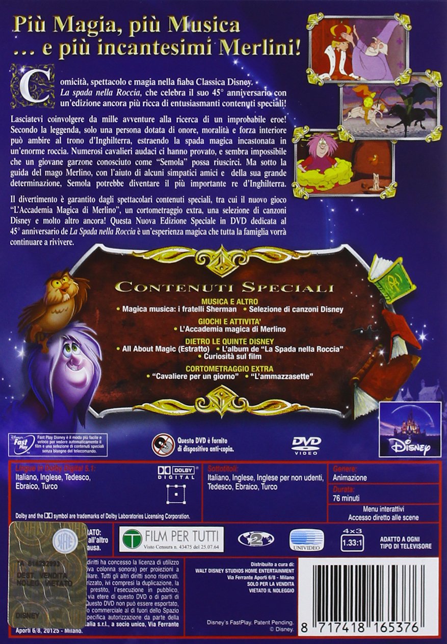 La spada nella roccia (special edition)