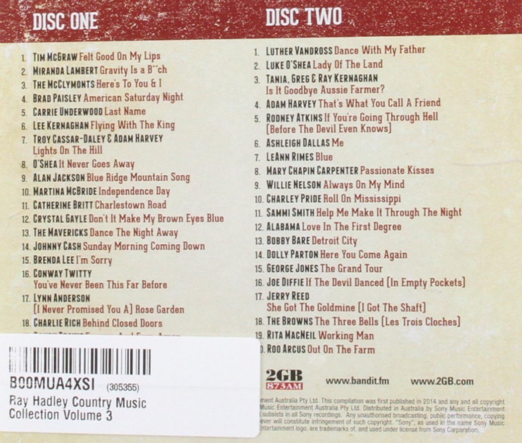 Ray Hadley Country Music Collection Volume 3