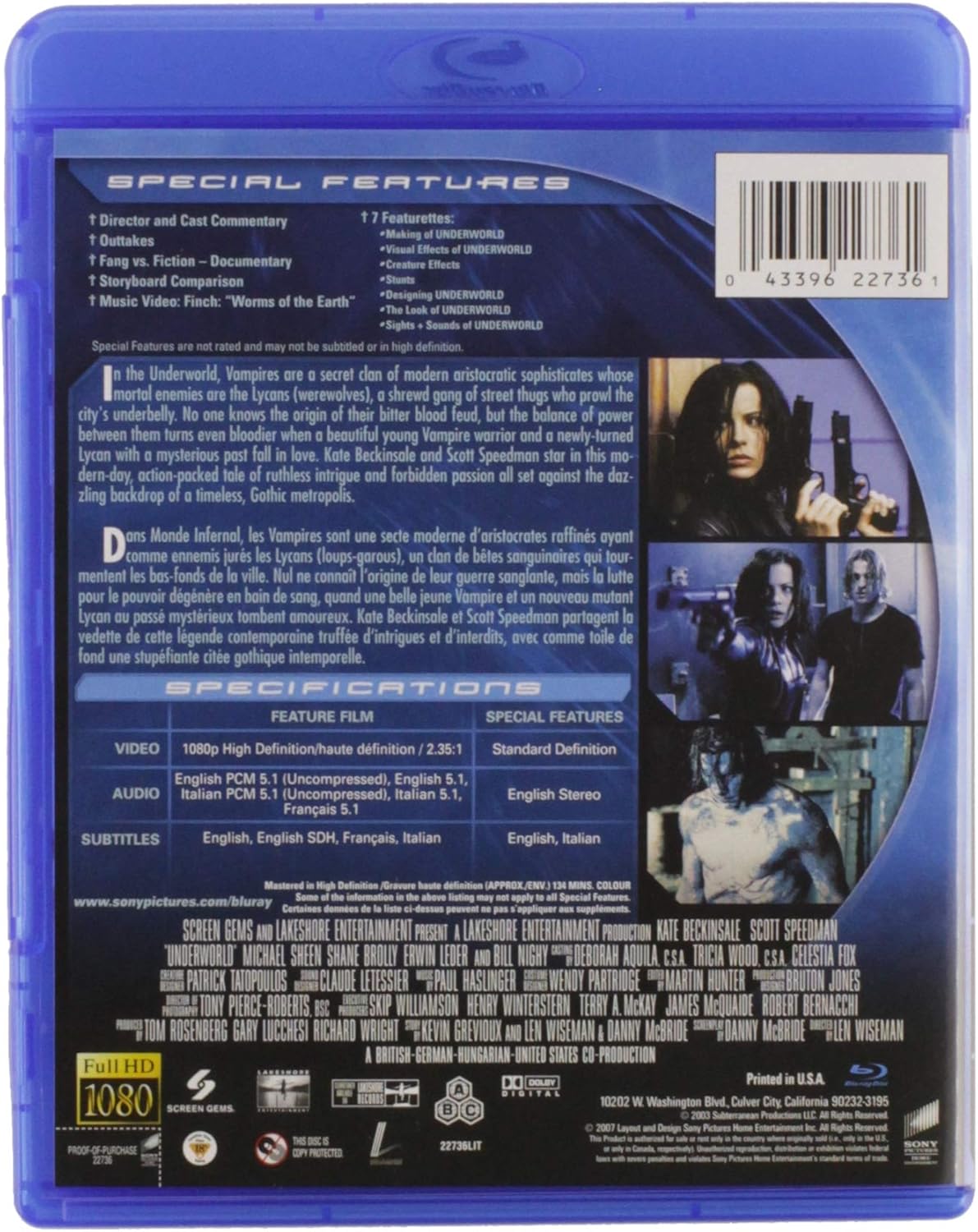 Underworld (Unrated) (Blu-ray)