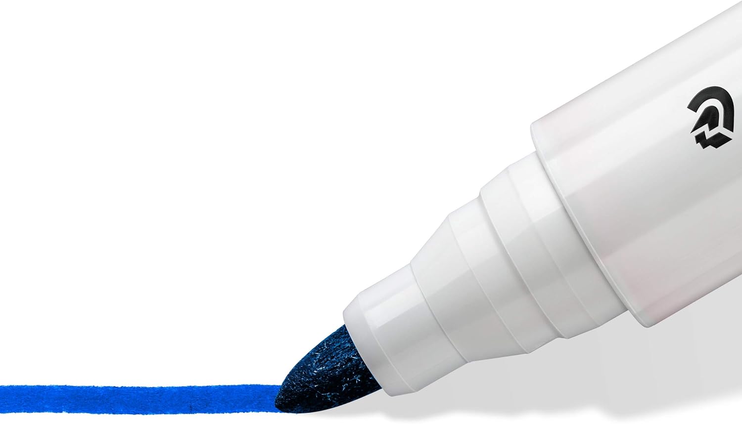 STAEDTLER 351-3 Lumocolor Whiteboard Marker Bullet Tip -Blue (Box of 10