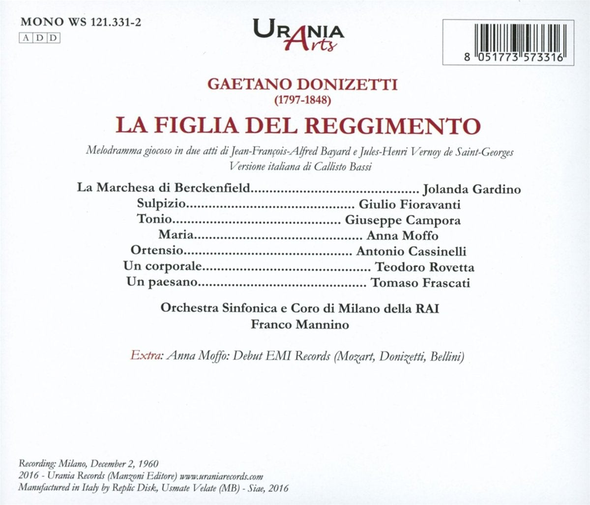 La Figlia Del Reggimento