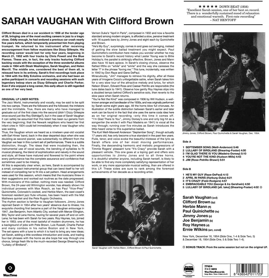 With Clifford Brown