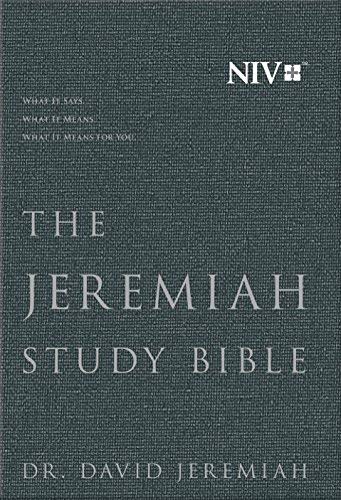 THE JEREMIAH STUDY BIBLE, NIV