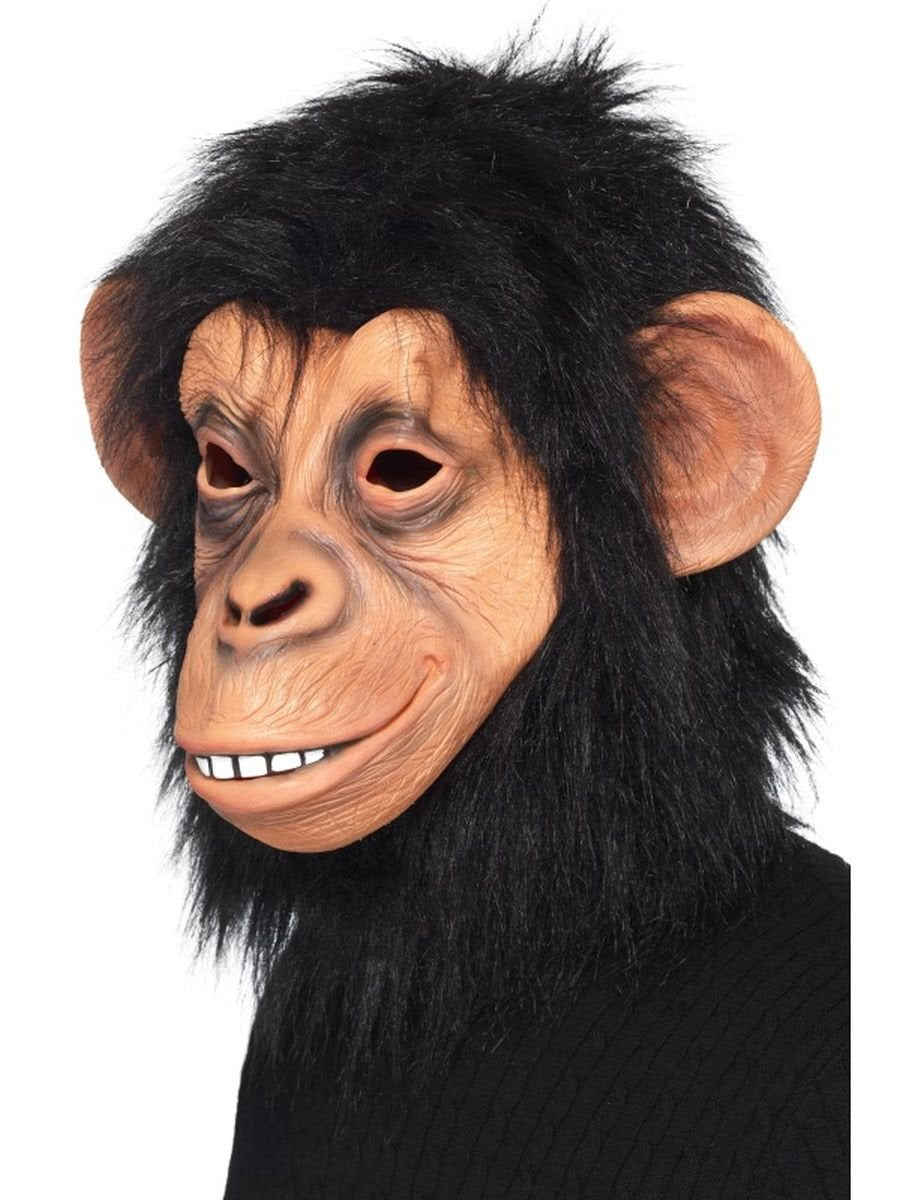 Smiffys Chimp Mask, Black