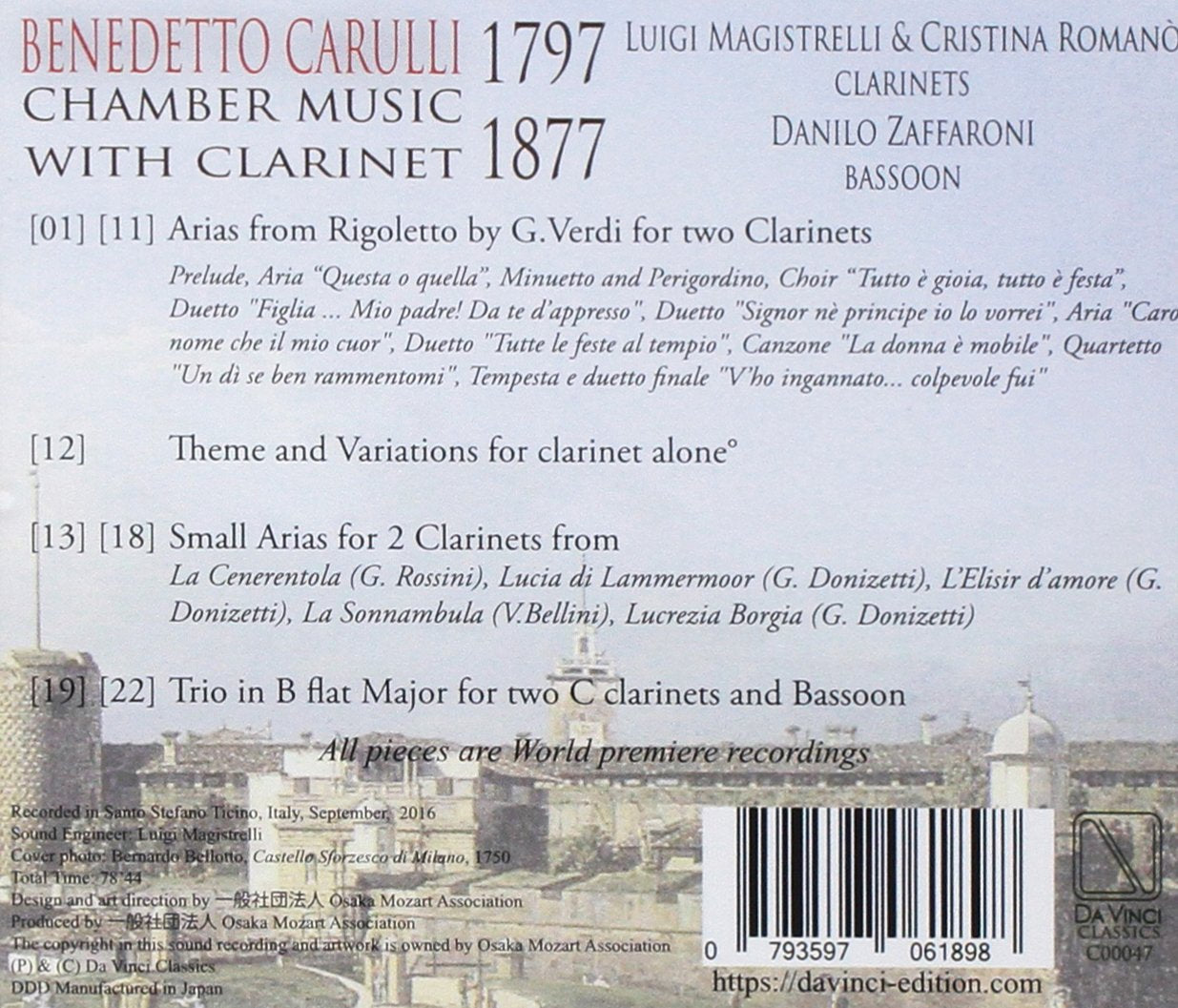Chamber Music With Clarinet