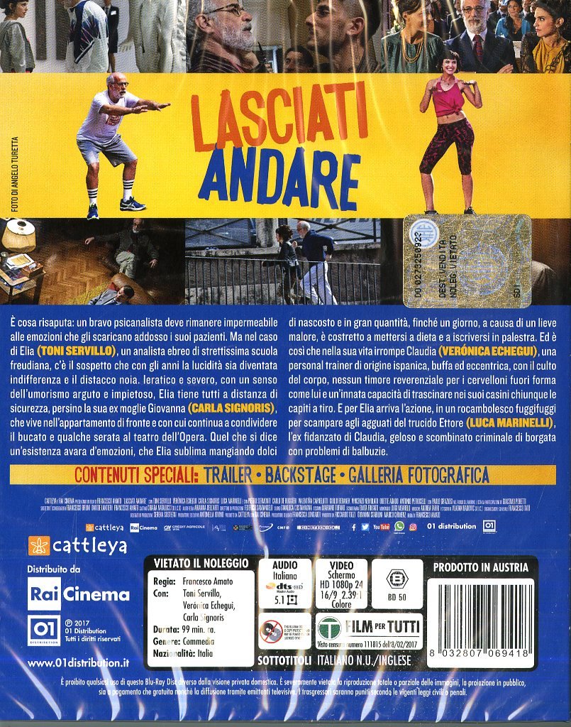 lasciati andare - blu ray BluRay Italian Import