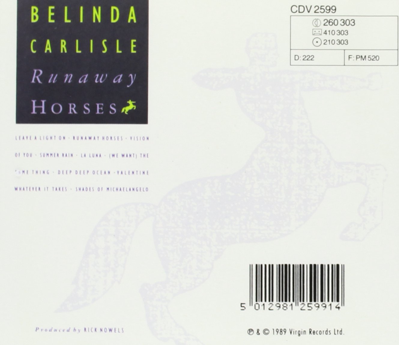 Runaway Horses (1989