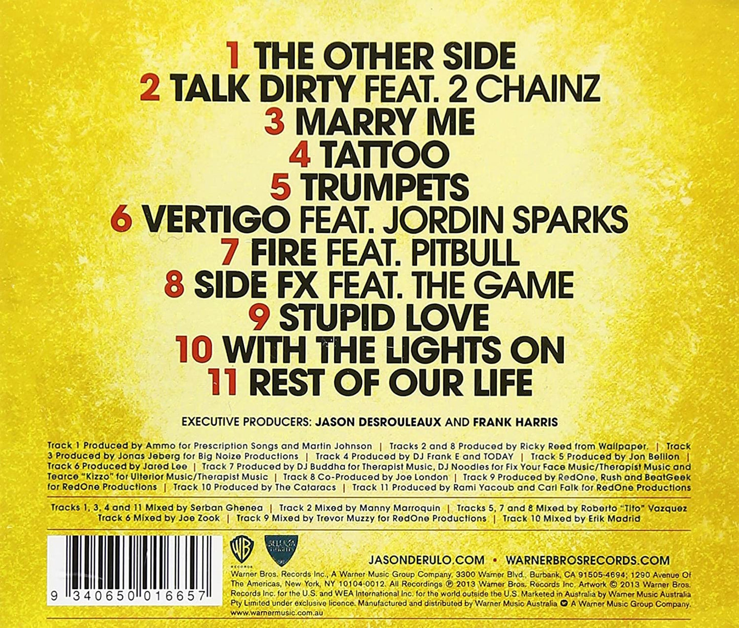 Jason Derulo - Tattoos