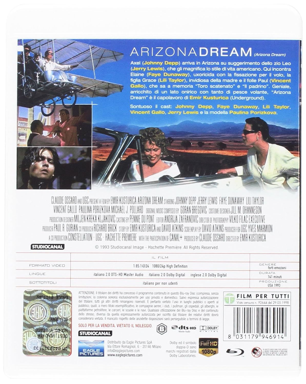 Arizona Dream New Edition Brd